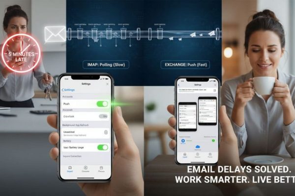 解決手機郵件推播延遲:IMAP 與 Exchange 設定指南 解決手機郵件推播延遲:IMAP 與 Exchange 設定指南