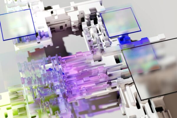 AI 對學習者的幫助:自學神器還是偷懶工具?(實用案例與正確用法) Colorful abstract 3D rendering showcasing AI and deep learning technology.