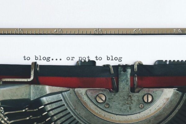 Classic typewriter with
