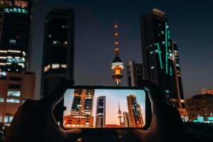 夜景手機成像示例