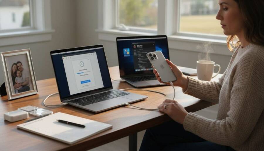 iTunes/Finder 備份與還原全步驟:iPhone 本機與加密備份指南(今年最新)