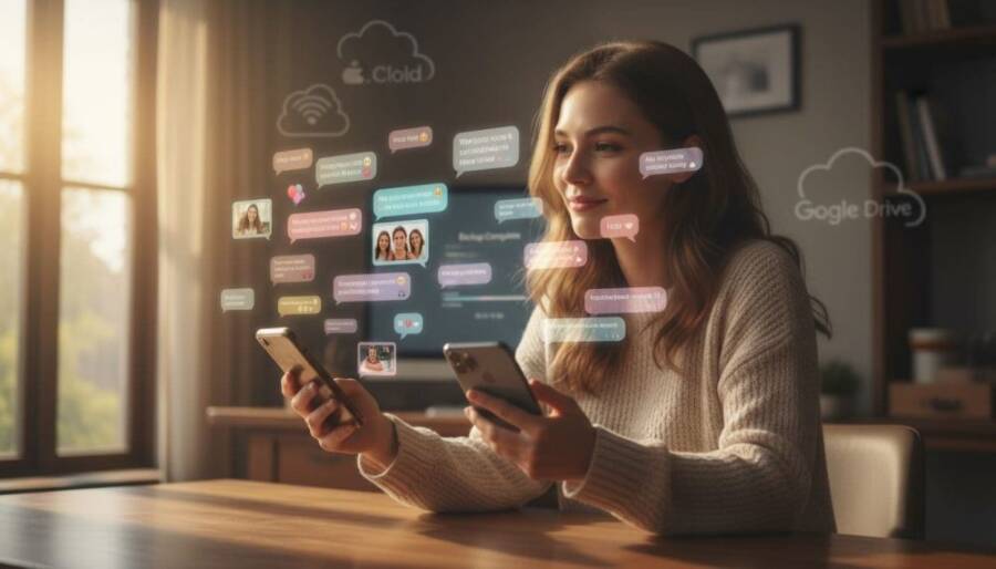 SMS/MMS 簡訊備份與轉移教學:Android iOS 完整步驟