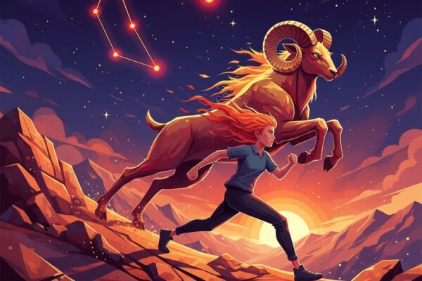 白羊座活力形象