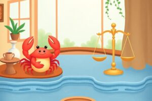 Cancer and Libra harmony