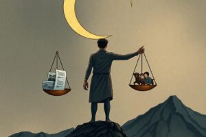 睡眠與身體信號的象徵性圖像