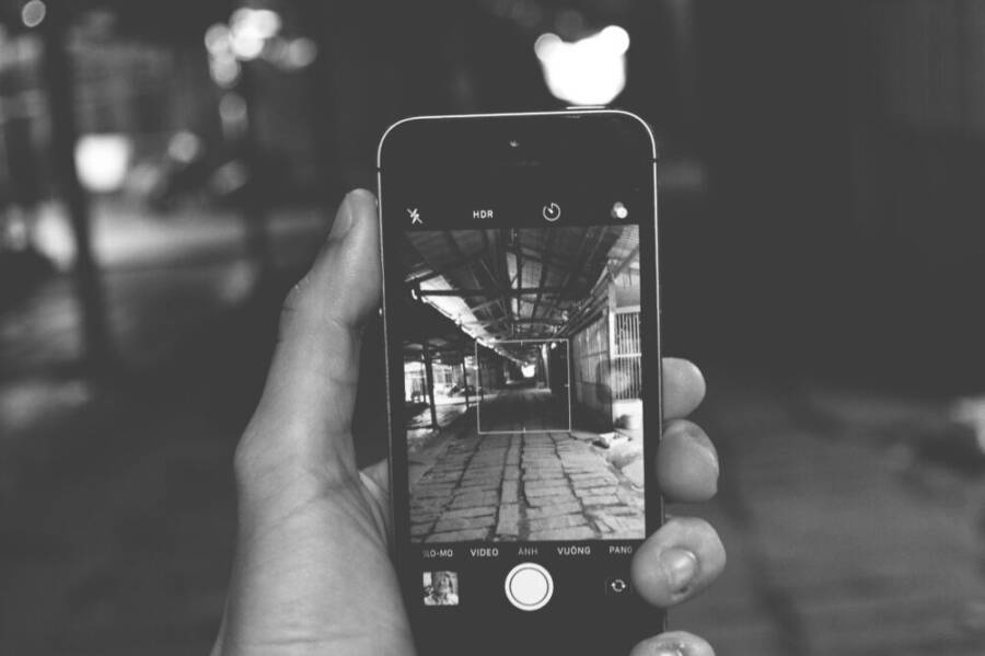 使用iphone拍照