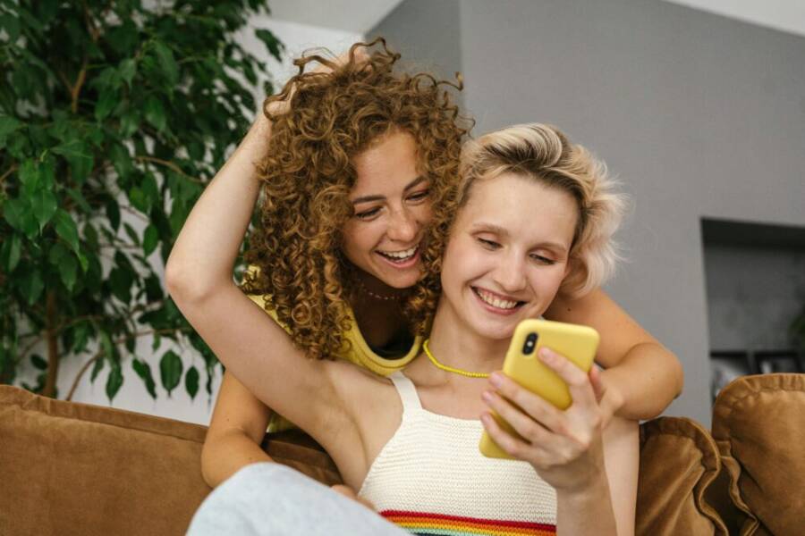 lgbt 夫婦，一對，互動的免費模型相片