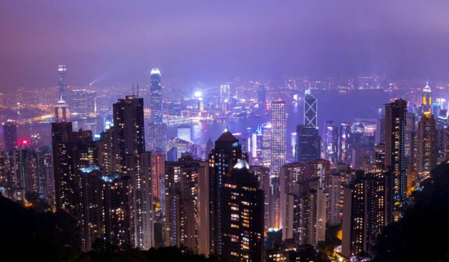 夜間城市風景