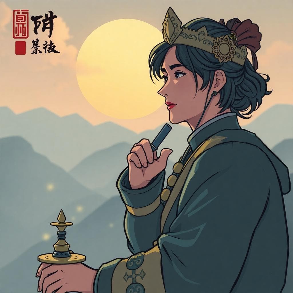 獅子座與天蠍座互補性的AI圖像