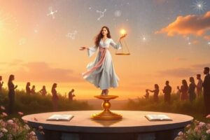 太陽天秤座的核心動力與價值感來源：自我認同、和諧與公正的平衡指南