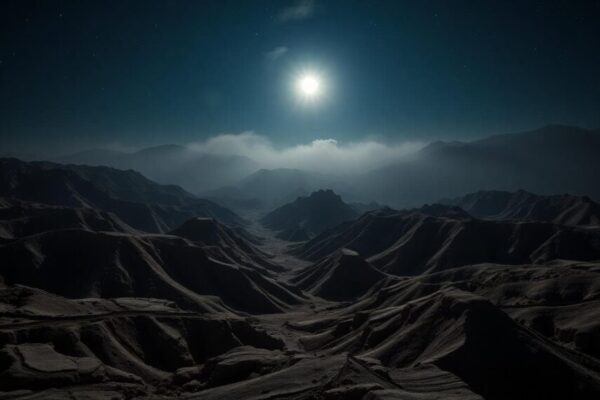 草山月世界地貌