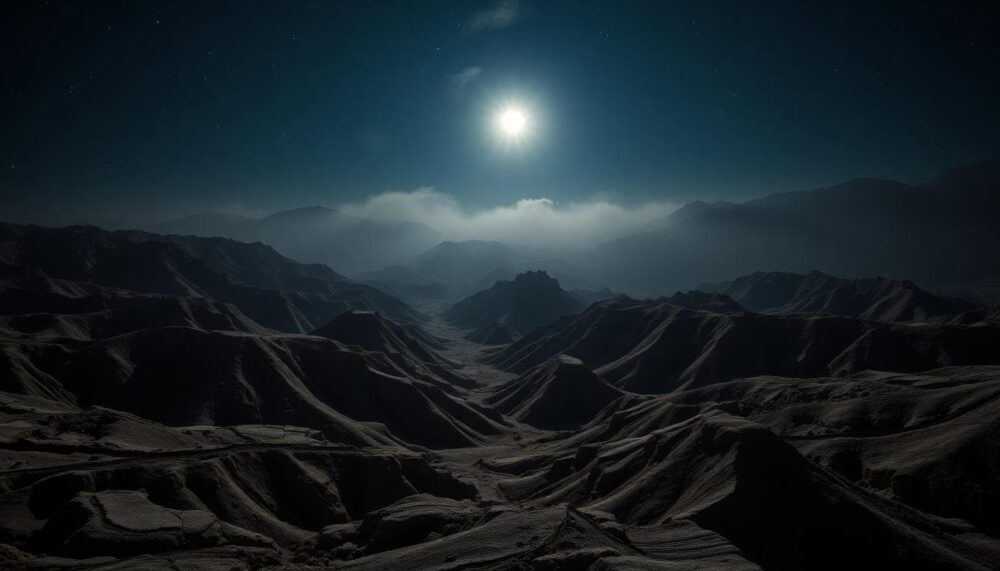 草山月世界地貌