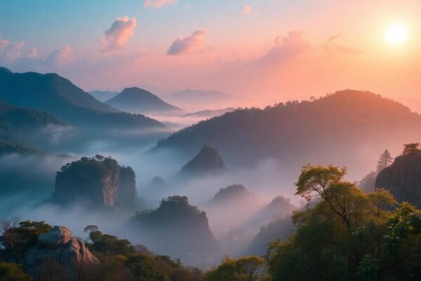 月光下的巨蟹座象徵，一個人蜷縮在舒適家中，背景有寧靜海洋和溫暖燈光，強調情感敏感與家庭依戀