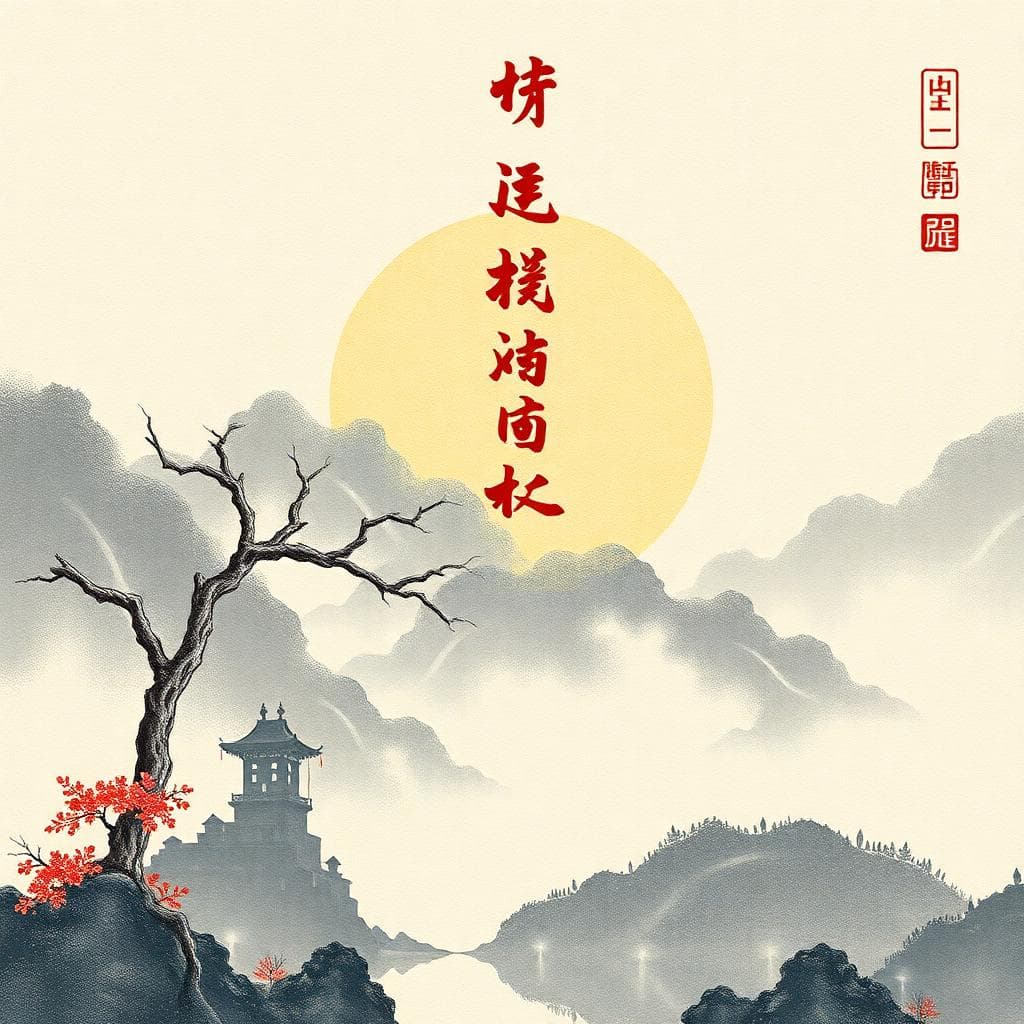 上升天蠍座神秘魅力肖像AI生成示意