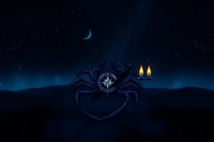 Image generated by AI: A mystical image representing Scorpio zodiac sign