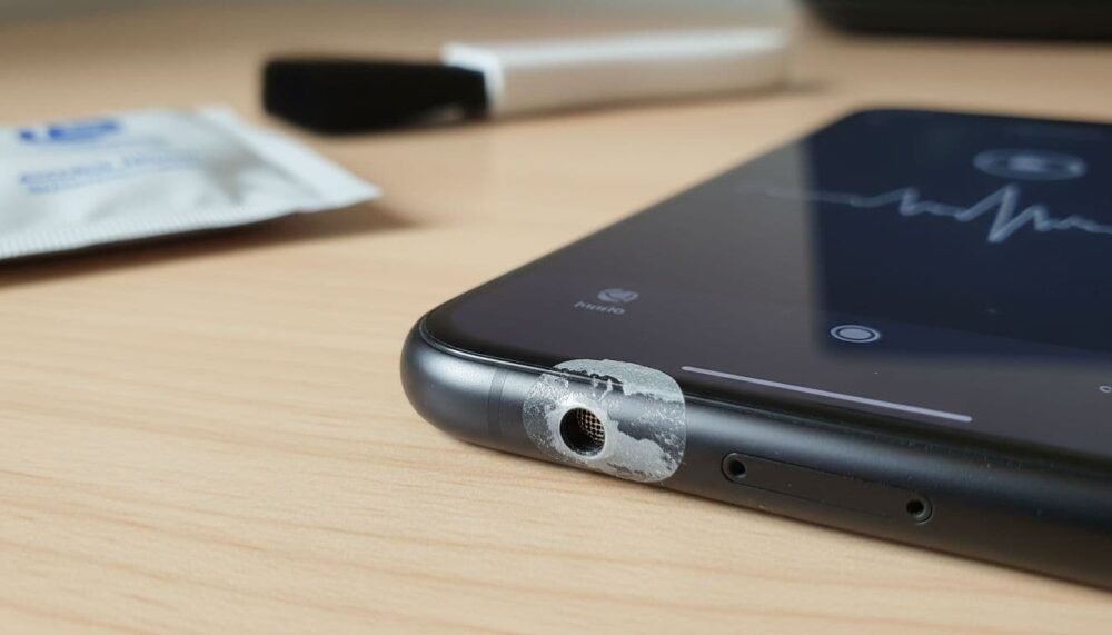 手機麥克風孔被貼紙遮蔽怎麼辦？完整排查流程與防護建議