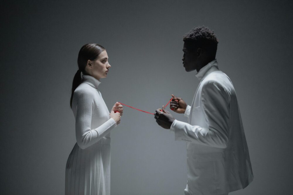 天秤座的關係平衡圖像