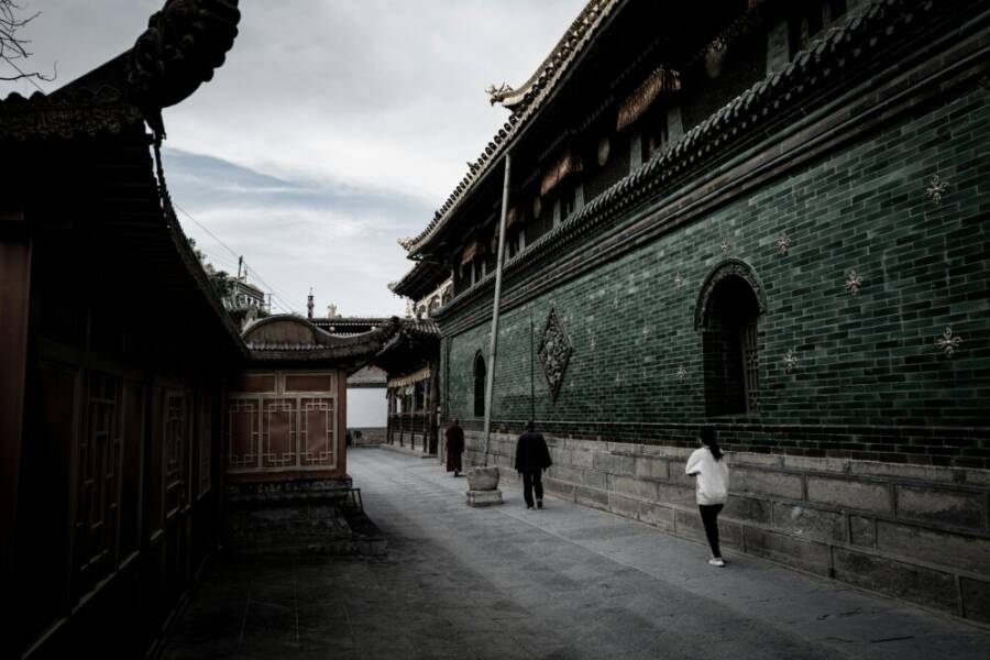 上環街景與廟宇