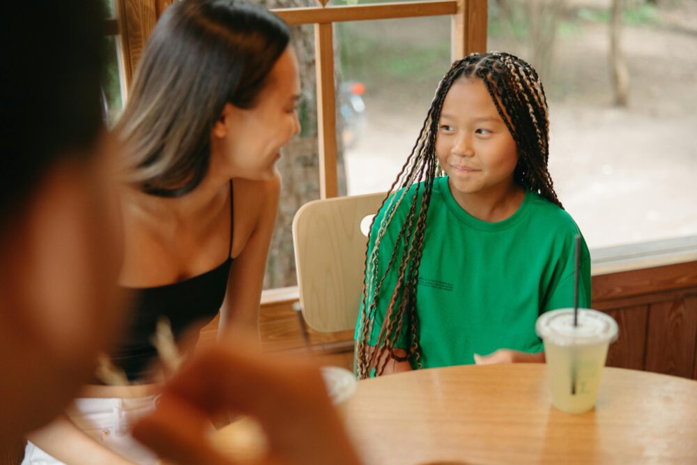 image of family enjoying indoor space