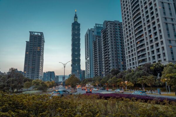 台北101 at twilight