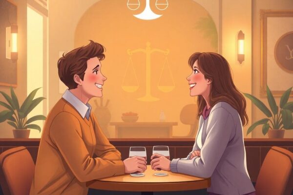 天秤座約會互動場景