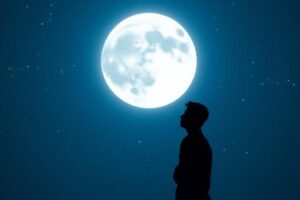 月亮水瓶座依附風格的象徵性圖像