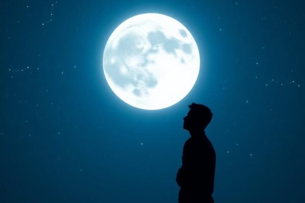 月亮水瓶座依附風格的象徵性圖像