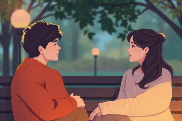 Serene first date scene