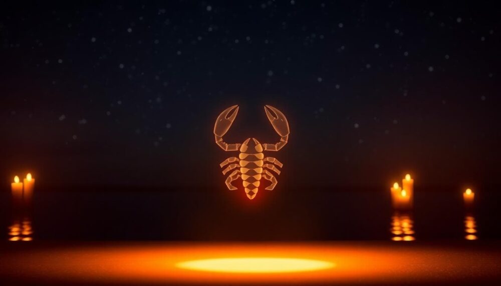 天蠍座告白前的內在準備與情感深度，AI生成圖