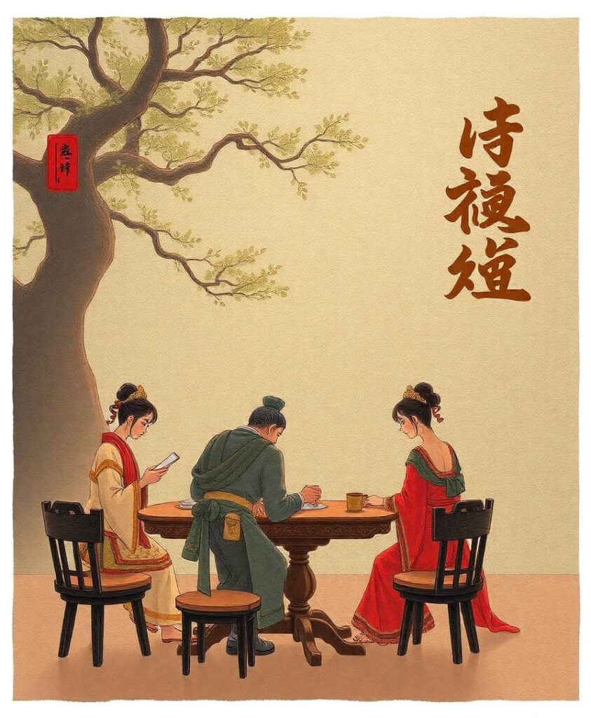 AI 生成圖像：日常肯定練習場景