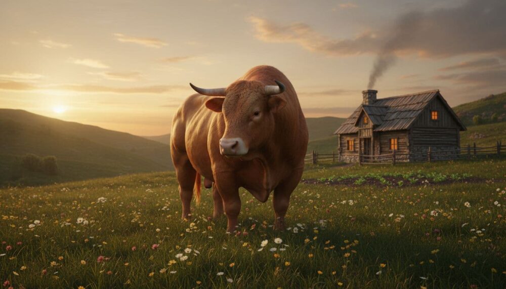 Serene Taurus landscape