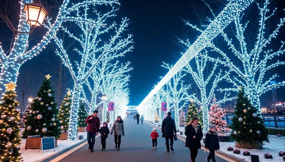 taichung-caowuyi-christmas-night-pathway