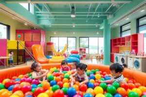 台北室內親子樂園示意圖