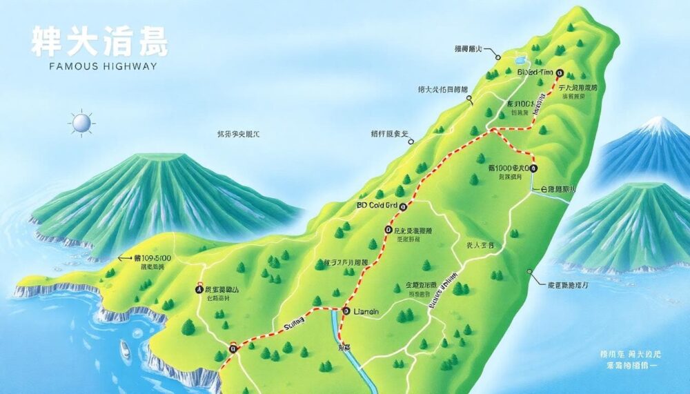 路線分組示意圖