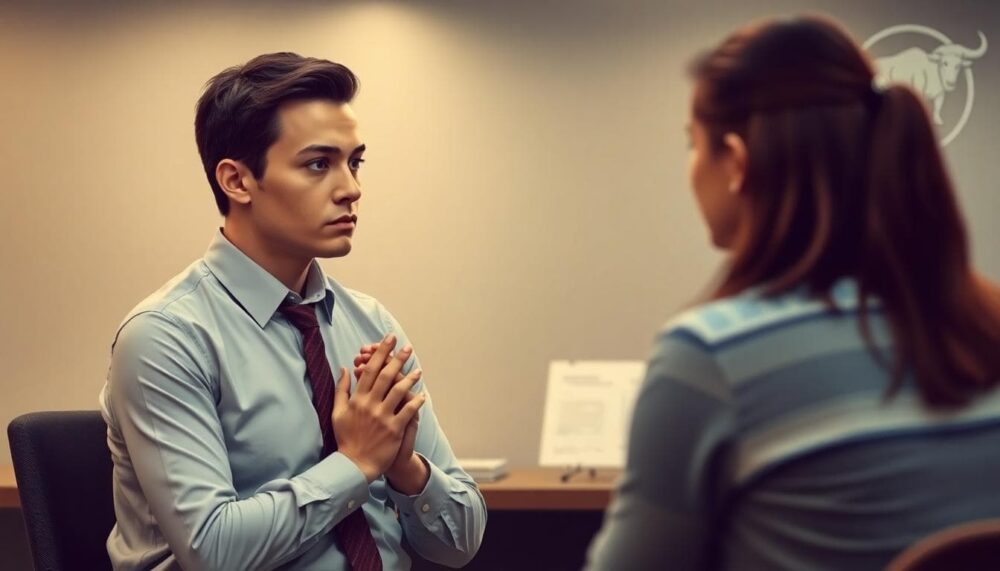 金牛座修復話術場景圖，穩健而真誠的道歉姿態