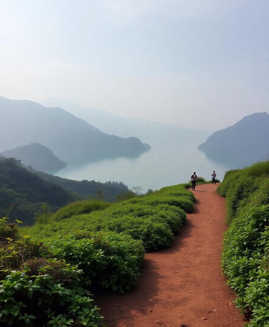 陽明山夢幻湖步道場景