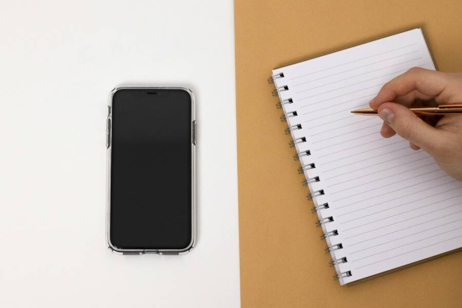 Copyspace，iPhone，示意性的免費圖庫相片