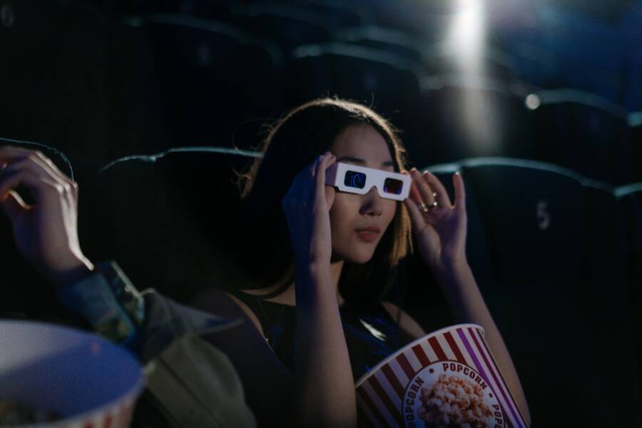 ＃室內, 3 d 電影, 3d 眼鏡的免費圖庫相片