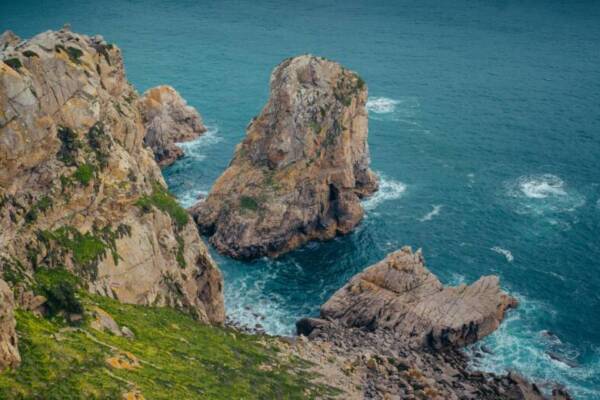 pointe de pen hir，不列塔尼，令人嘆為觀止的免費雕像相片