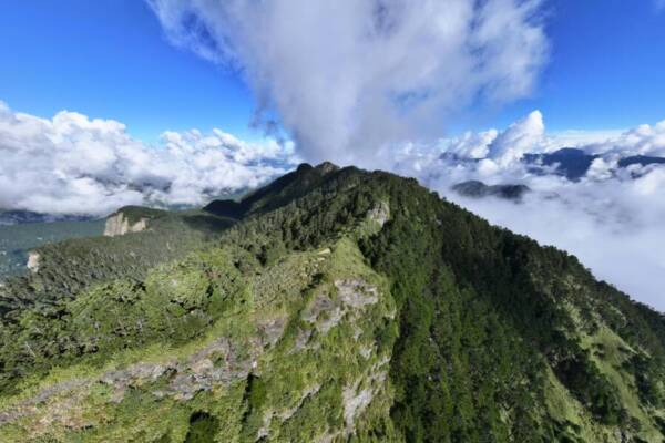 A stunning aerial view of Taiwan
