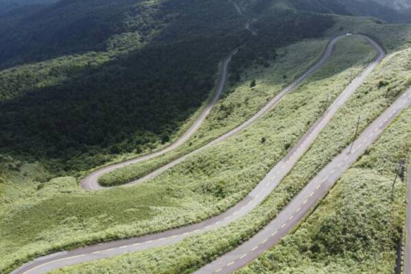 雲海與山路風光