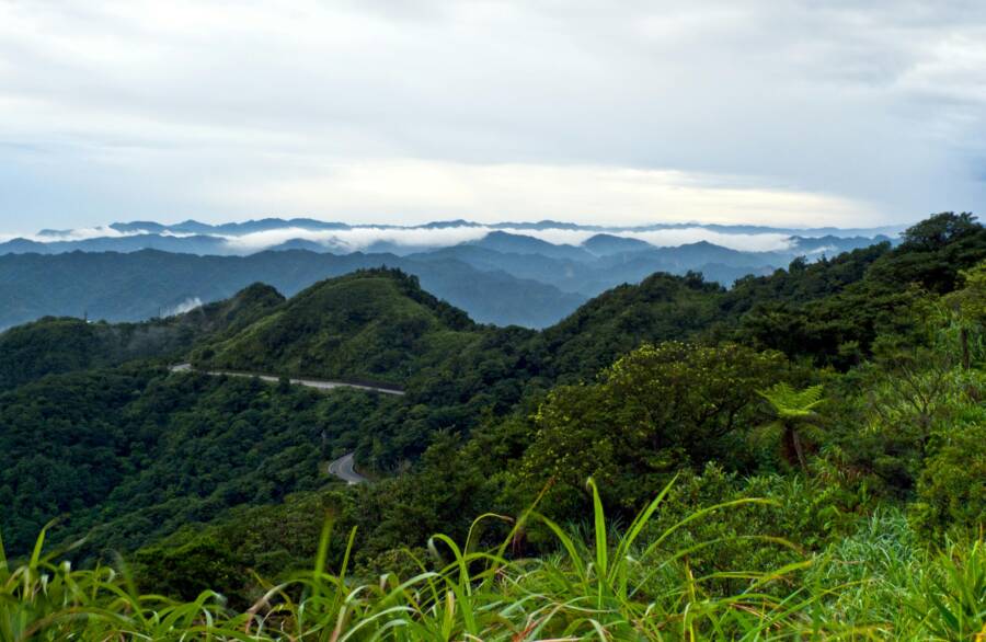 Scenic view of Taiwan