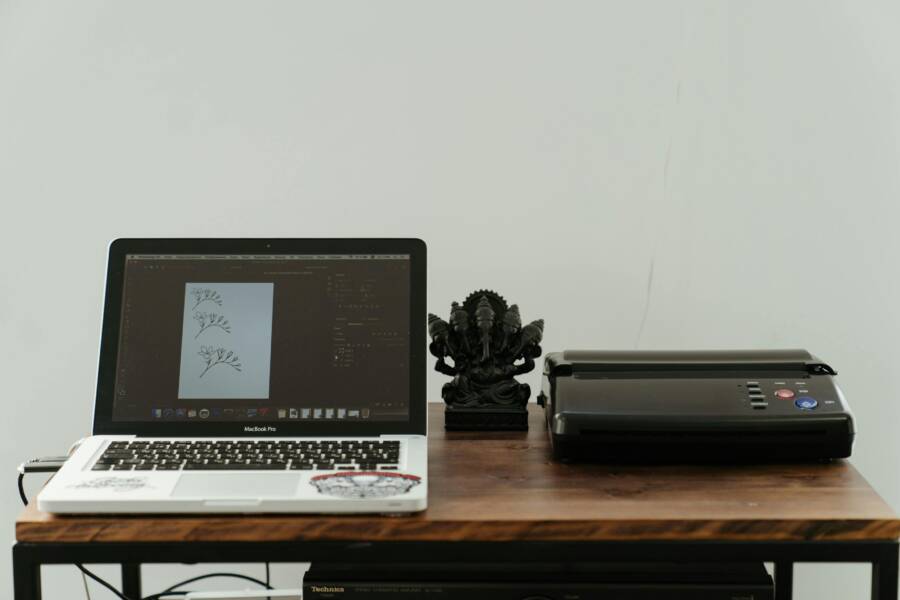 MacBook、列印、刺青的免費圖庫相片
