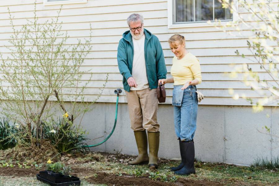 Spring Yard Cleanup Using Home Depot Tools