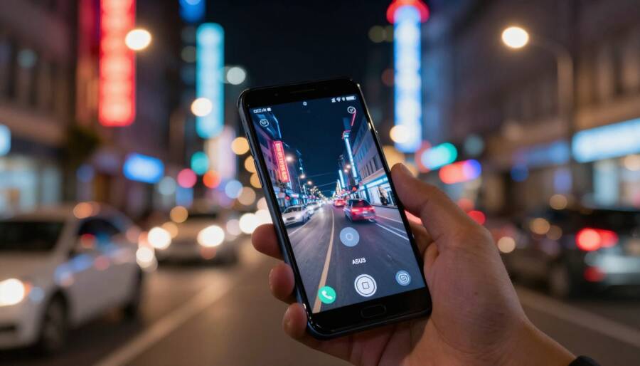 ASUS 相機夜景與錄影怎麼拍才穩又清楚？電子防震與動態範圍重點解析